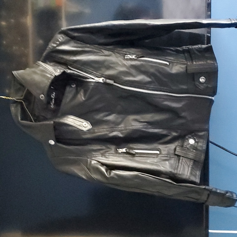 Kids leather jacket